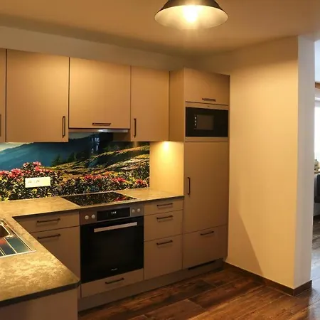 Apartment In With Barbecue